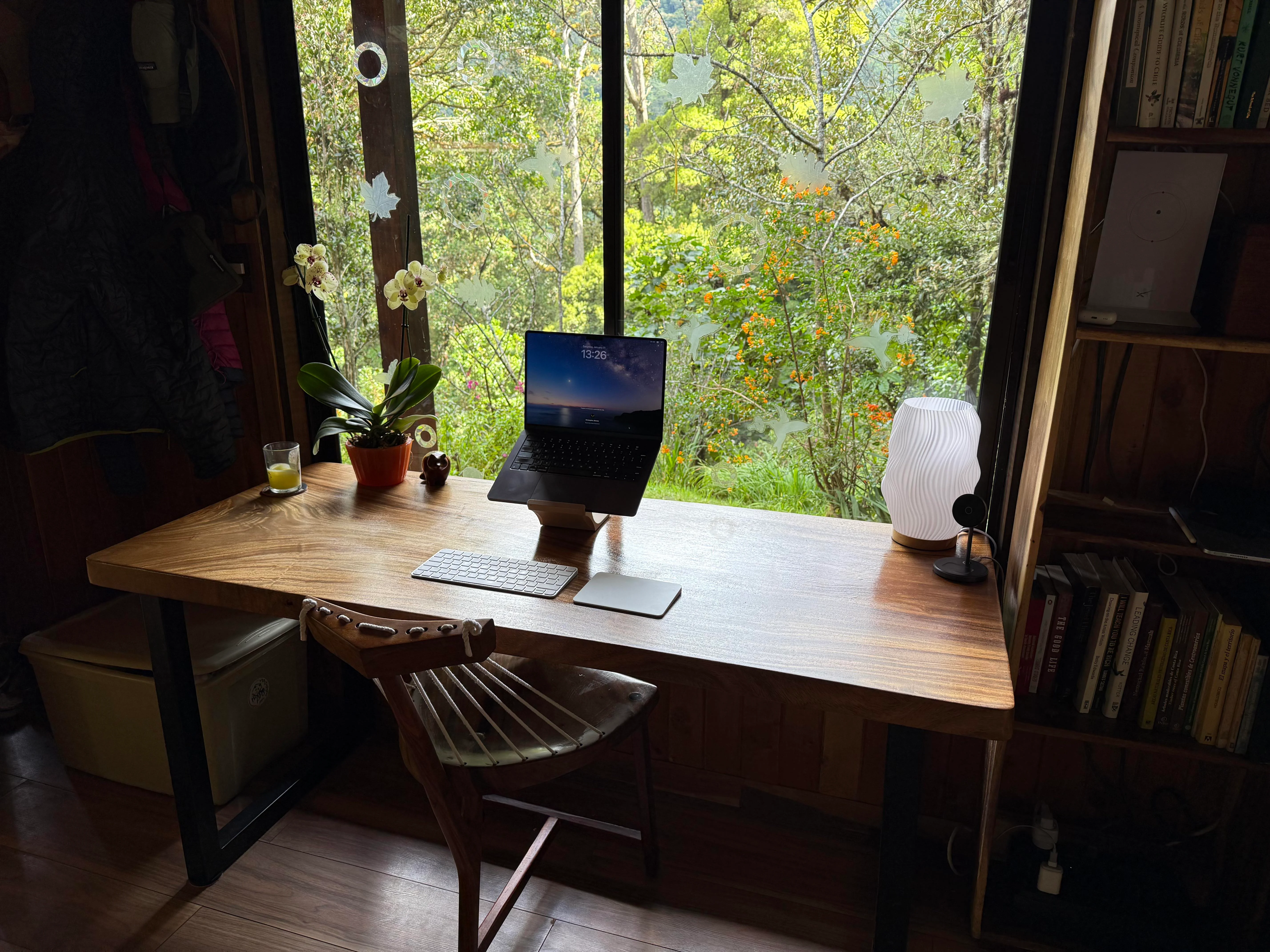 Laptop Stand in Use